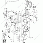 DF 300TXXZK10 Fuel Pump  /  Fuel Vapor Separator (See Note)