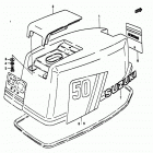 DT50M Engine Cover (dt50m)