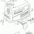 DT30C Engine Cover (model:89~93-dt25c)