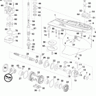DE300PZIIC Gearcase, m2-type