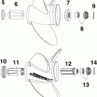 E130DCXIIR Propeller hardware, o-type g / c