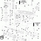 E130DSLIIR Gearcase, s2-type