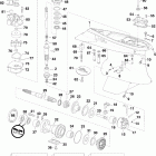 E200HSLIIB Gearcase, l2-type