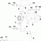 E200HVLIIA Топливный насос  (3,3 л)