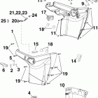 E50DTLIIA Нижний кожух двигателя
