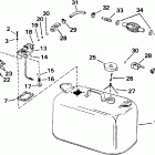 E120TLETF Fuel tank with gauge