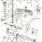 E140TXATF Gearcase - 120tl & 140tl 120tx & 125esx 