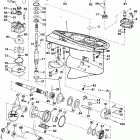 E140TXATS Gearcase - 140tx std rotation 120tx & 125esx 
