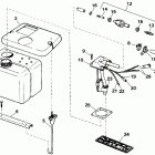 E150WTXETG Oil tank kit - 1.8 gallon