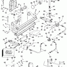 VE175EXETR Transom bracket assy. - quiet rider
