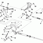 VE50BEETB Shift & throttle linkage
