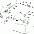 VE60ELETD Fuel tank with gauge