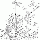 VE90MLETS Stern bracket - manual tilt models