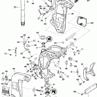 VE90MLETS Stern bracket - power trim / tilt
