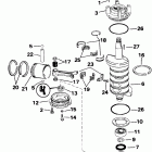 E100STLEND Коленчатый вал & Поршень