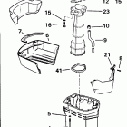 E100STLEND Кожух Выхлопа