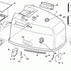 E140CXENM Engine cover - 125 esx