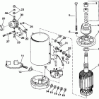 E155WTLENE Electric starter & solenoid american bosch 08142-23-mo30...