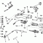 E15RELENM Steering handle & throttle control