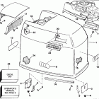 E200STLENS Engine cover - johnson - 185