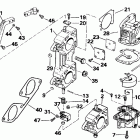 E200TXENE Carburetor and linkage - 200stl, 225 20