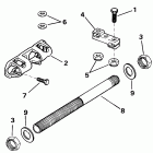 E200TXENE Dual steering connector kit - 200stl only
