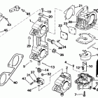 E225PLENR Carburetor and linkage - 185, 225 25