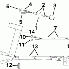E25TELEND Start switch & cables