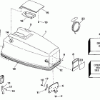 E40TEENJ Engine cover - johnson 50