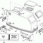 E45RCENM Engine cover - johnson rope start only