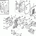 E45RCLENM Intake manifold & air silencer