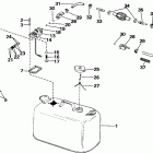 E50TLENJ Fuel tank with gauge