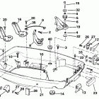 E60TLENE Нижний кожух двигателя