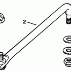 E60TLENE Steering link kit (w / power trim & tilt)