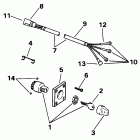 E70TTLEND Ignition switch & cable
