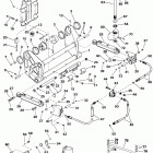 E90JLEND Transom bracket assy. - quiet rider