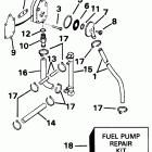 VE100SLEND Fuel pump - 88 models