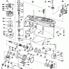 VE120TXEND Gearcase - 140tx standard rotation