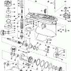 E120TXEIE Gearcase - 120tl & tx / 140 tl