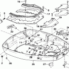 E175STLEID Нижний кожух двигателя