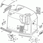 E200STLEID Engine cover - evinrude - 200 stl ve200sl models