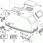 E45RCEIA Engine cover - johnson rope start only