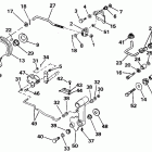 E55RWLEIA Shift & throttle linkage - manual start