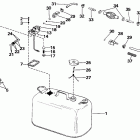 E55RWLEIA Fuel tank with gauge