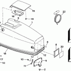 TE40ELEIA Engine cover - johnson 25-40