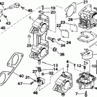 VE225PLEIC Carburetor and linkage - 200stl, 225