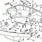 VE225PXEIC Нижний кожух двигателя