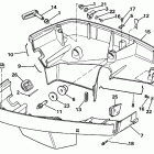 E140CXESR Нижний кожух двигателя