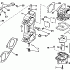 E140TXESE Carburetor and linkage