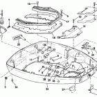 E150TLESB Нижний кожух двигателя